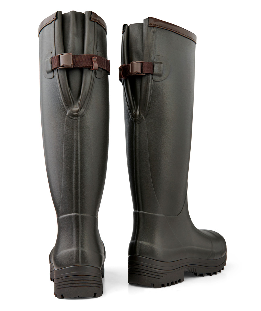 Gateway1 Pheasant Game Lady 17" 5mm rubber boots, Dark brown, large image number 2