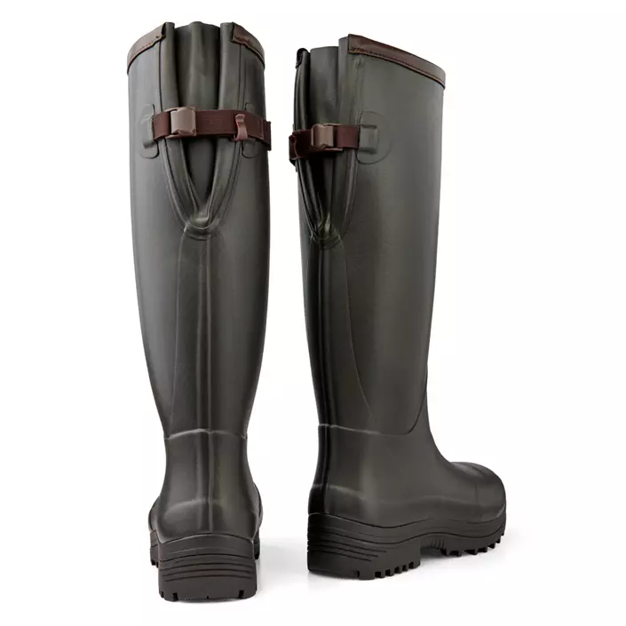 Gateway1 Pheasant Game Lady 17" 5mm rubber boots, Dark brown, large image number 2