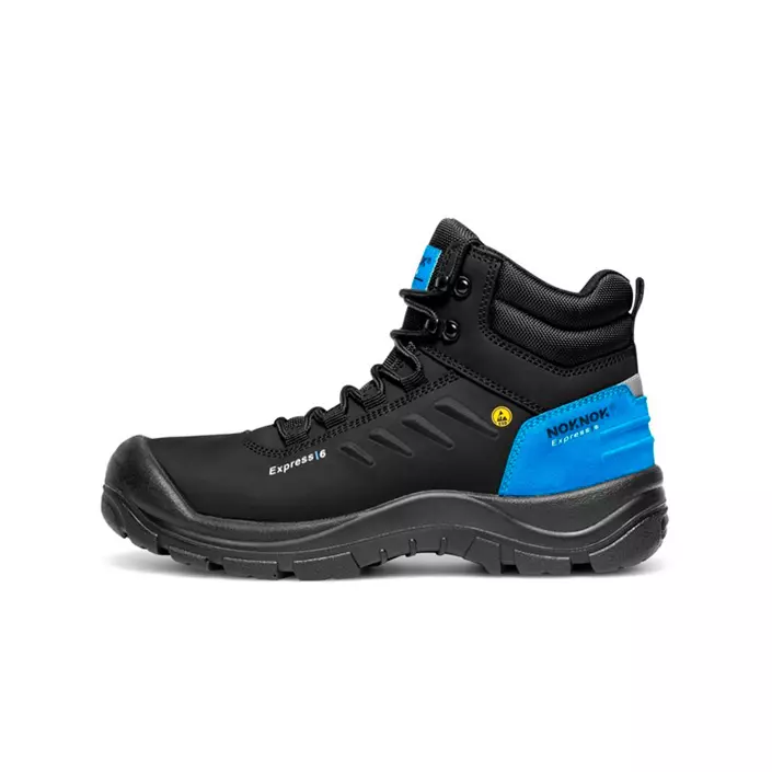 Noknok EXP6 safety boots S3, Black, large image number 0