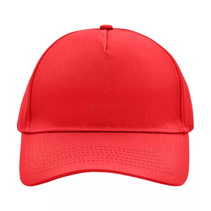 Myrtle Beach Unbrushed 5 panel cap, Red, Red, large image number 1