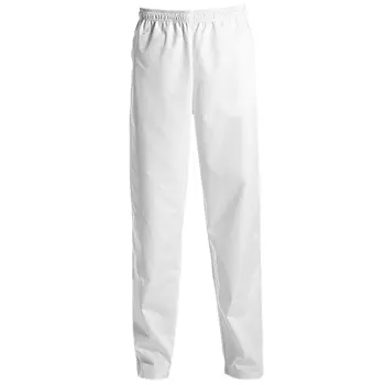 Kentaur  trousers with elastic/jogging trousers, White