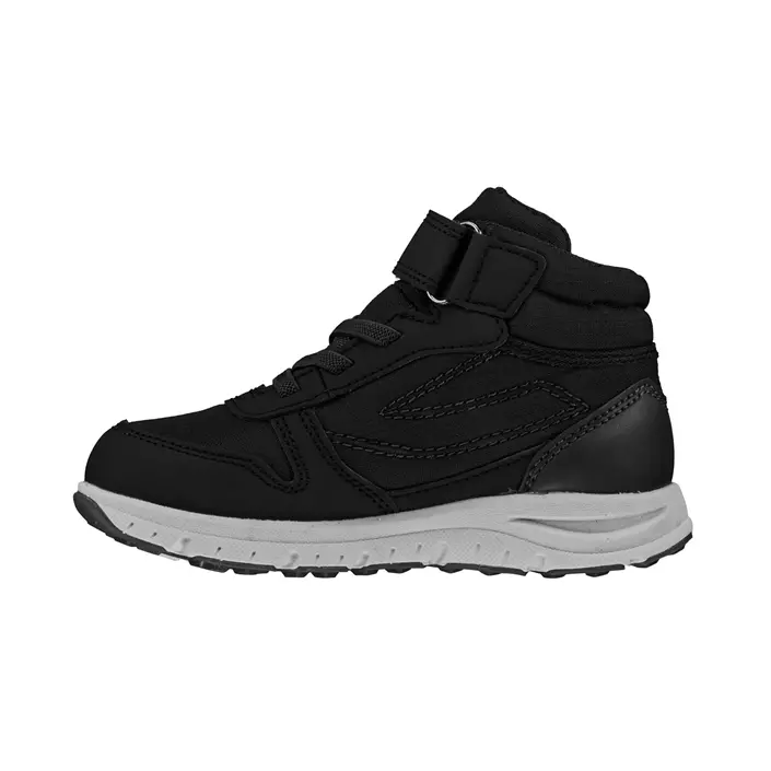 Viking Hovet Mid WP sneakers for kids, Black/Grey, large image number 2