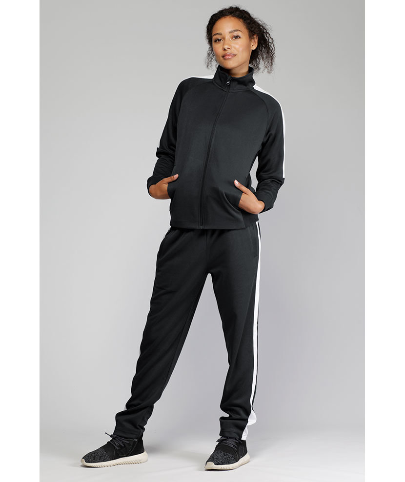 Pitch Stone Panel track pants, Black, large image number 2