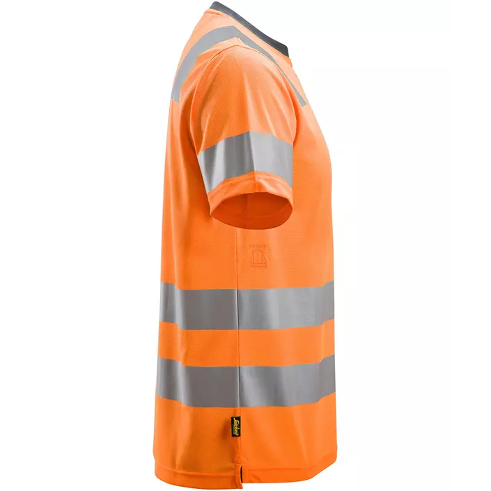 Snickers AllroundWork T-skjorte 2530, Hi-vis Orange, large image number 1