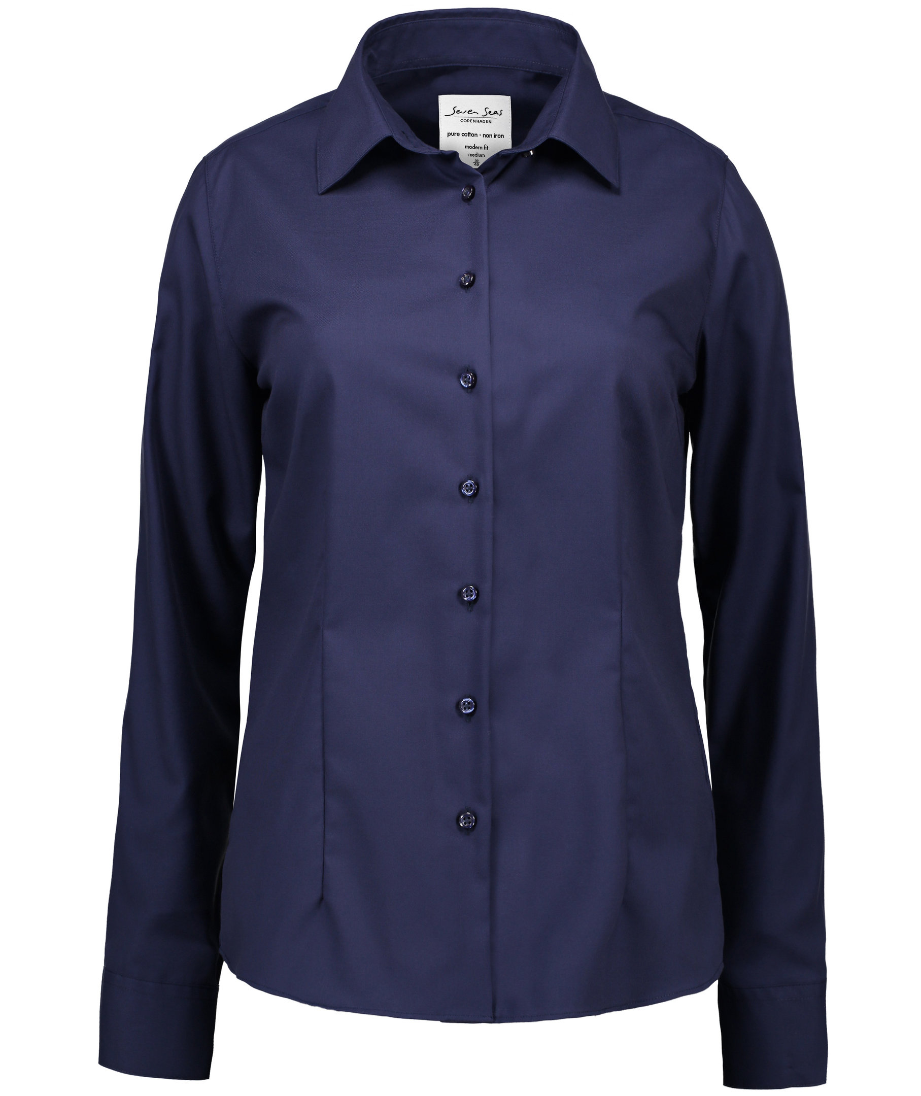 Seven Seas Fine Twill women's modern fit shirt