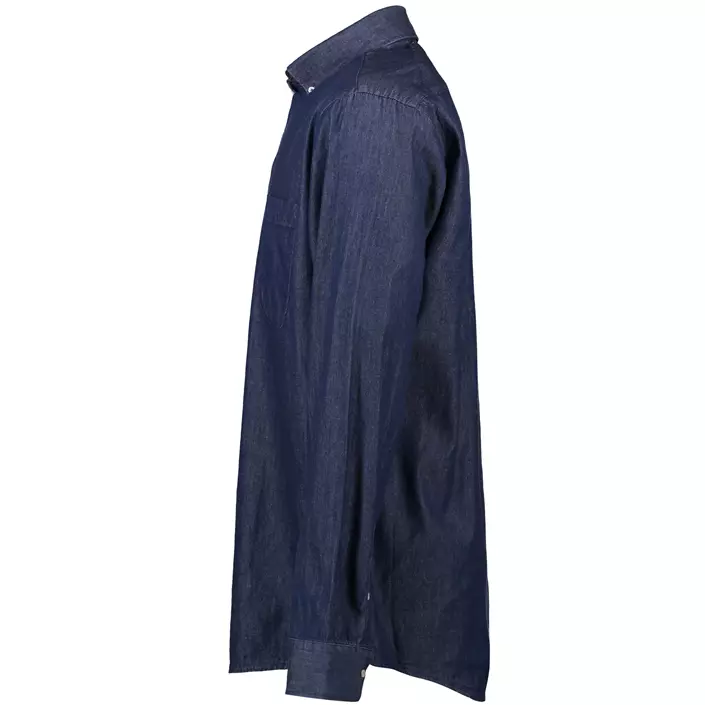 Seven Seas modern fit shirt denim, Indigo Blue, large image number 3