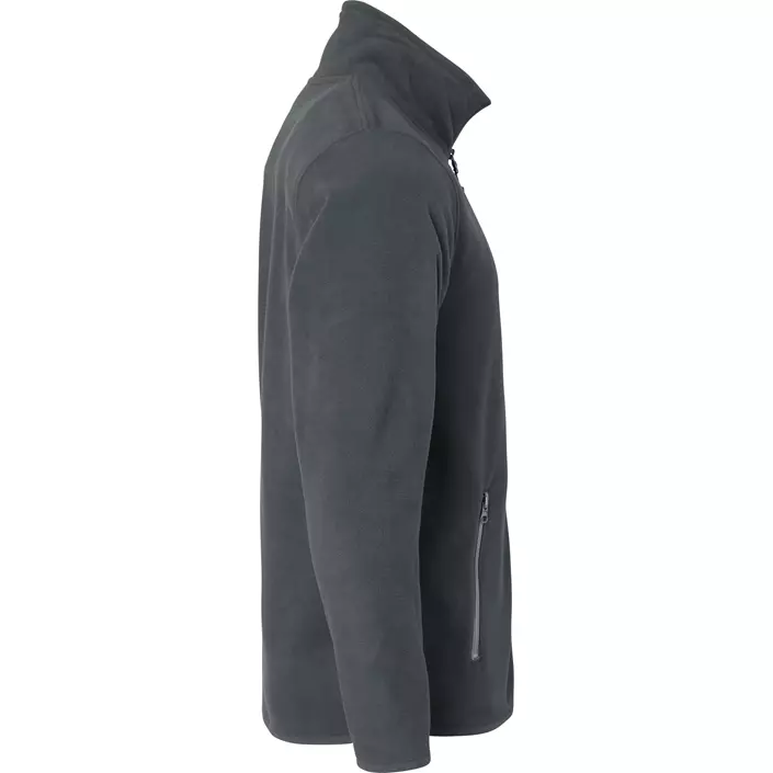 Top Swede fleece jacket 154, Dark Grey, large image number 2