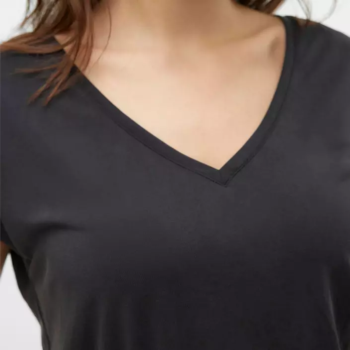 Vero Moda VMFILLI Damen T-shirt, Black, large image number 4