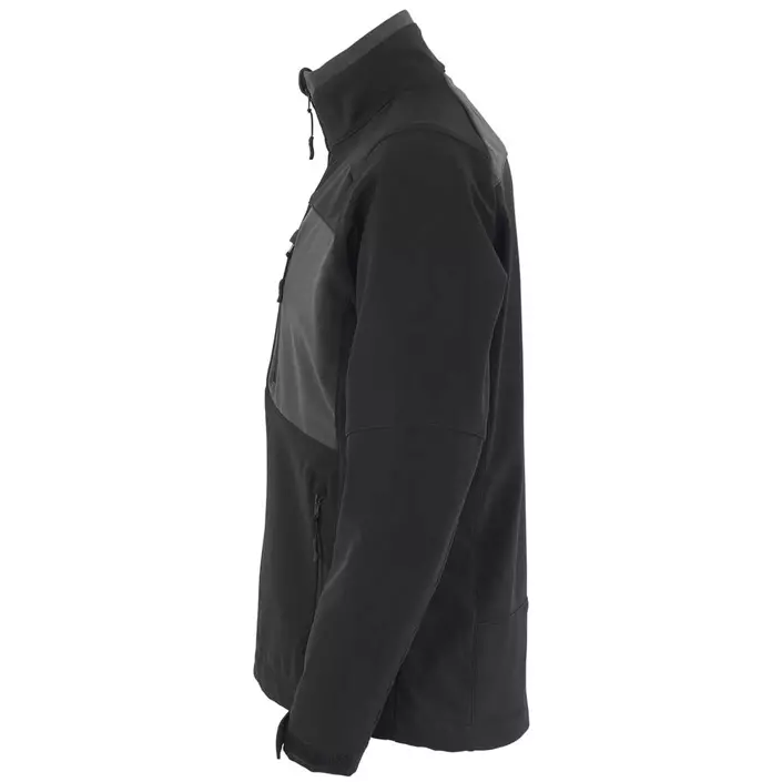 Mascot Young Lagos softshell jacket, Black/Dark Antracit, large image number 2