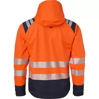 Top Swede shell jacket 130, Hi-Vis Orange/Navy