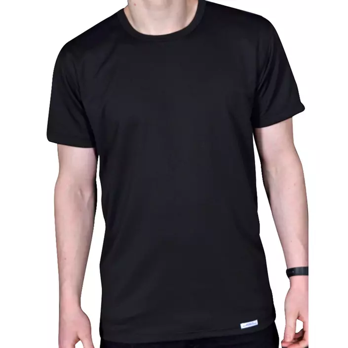 Niels Mikkelsen the Danish military running t-shirt, Black, large image number 1