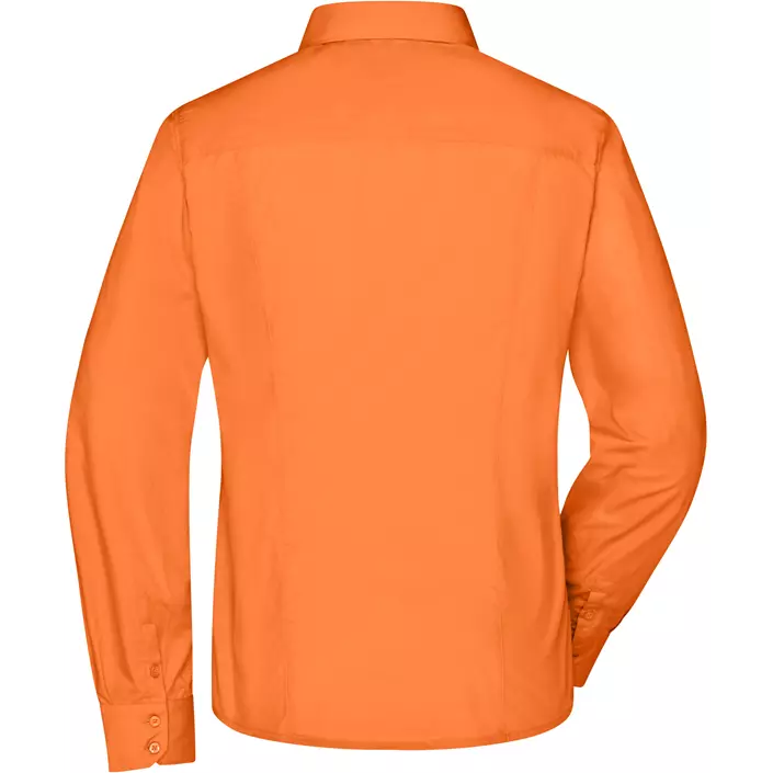 James & Nicholson modern fit dameskjorte, Orange, large image number 1