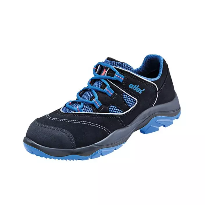 Atlas XP 205 safety shoes S1P, Black/Blue, large image number 2