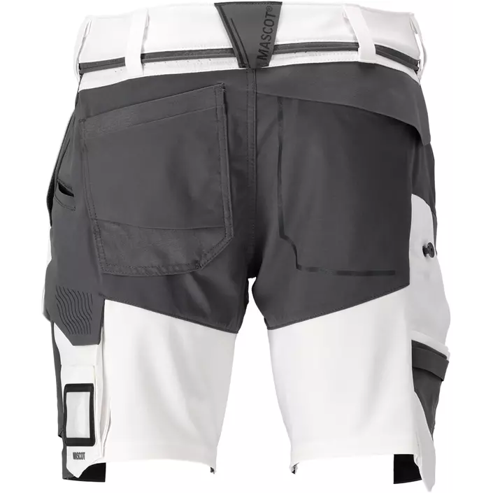 Mascot Customized work shorts full stretch, White/Stone Grey, large image number 1