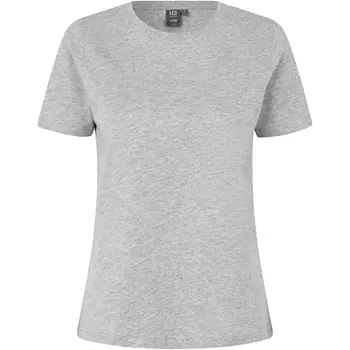 ID T-Time Damen T-Shirt, Grau Melange