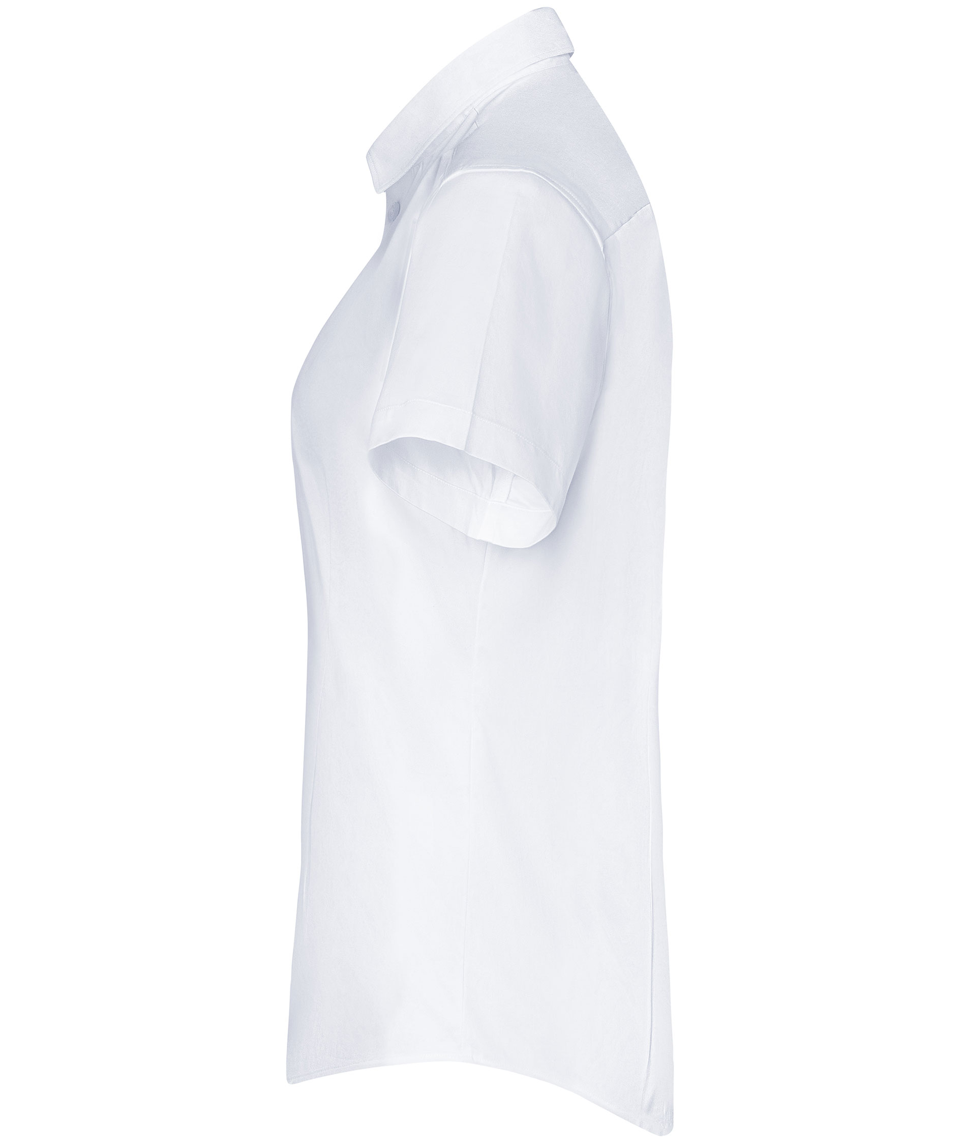 Karlowsky modern fit kurz&auml;rmlige Damenhemd, White, large image number 4