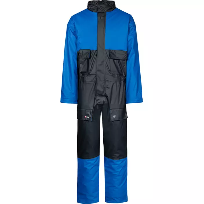 Lyngsøe PU winter coverall, Royal Blue/Marine, large image number 0