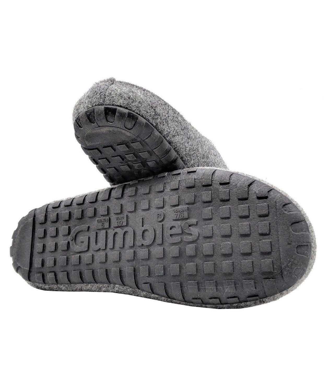 Gumbies Outback Slipper tofflor, Grey/Charcoal, large image number 7