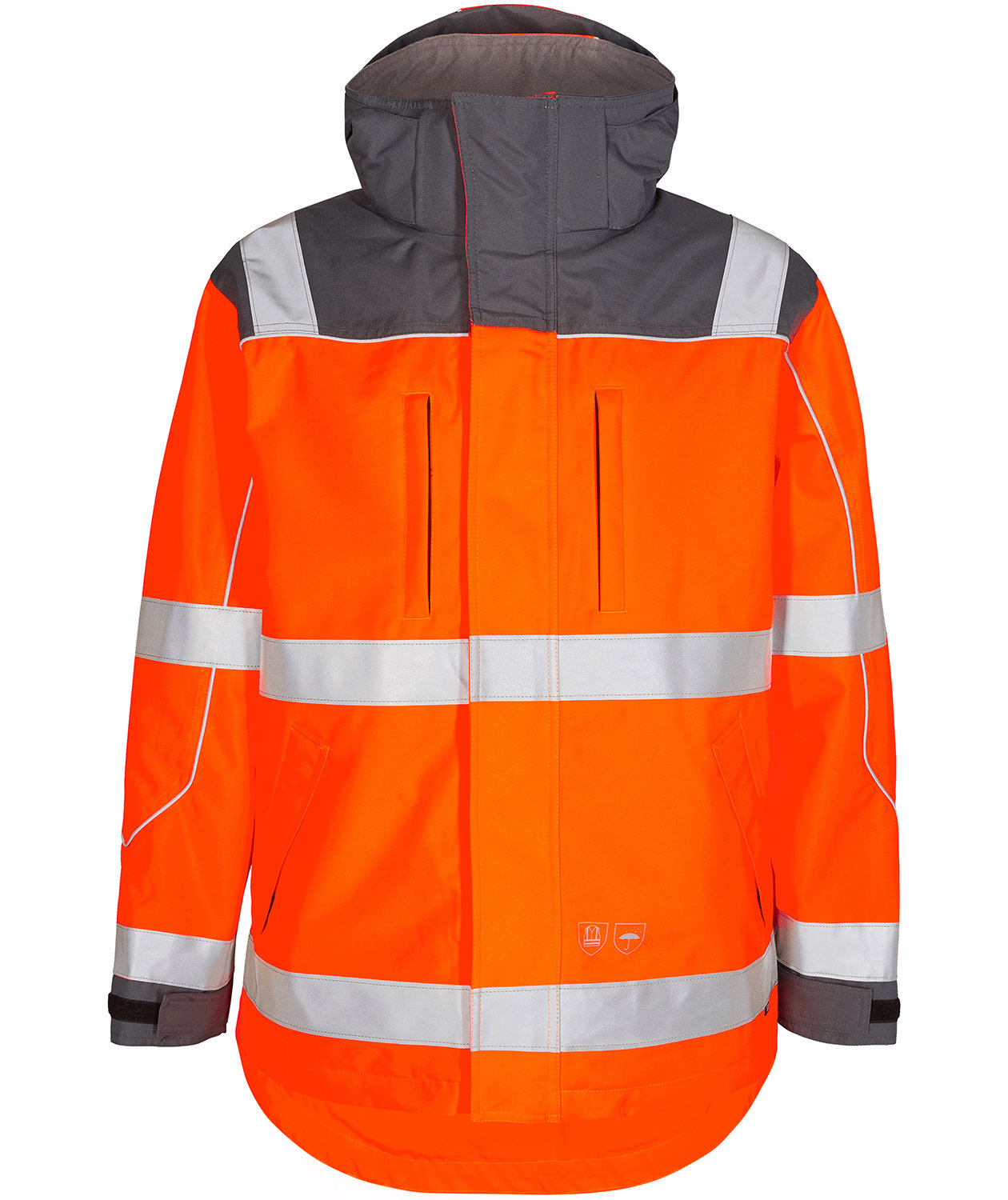 Hi-vis orange/Grey