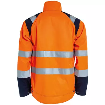 Tranemo Vision HV work jacket, Hi-vis Orange/Marine