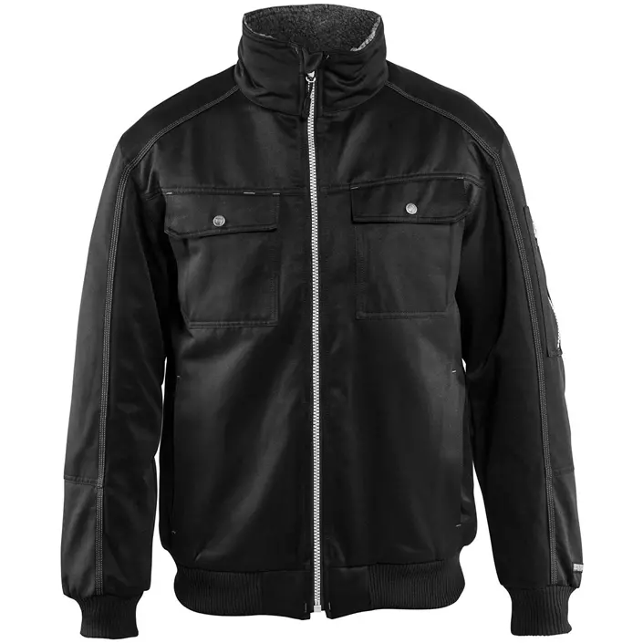 Blåkläder pilot jacket, Black, large image number 0