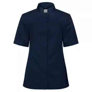 Segers short-sleeved women's chefs jacket, Marine Blue