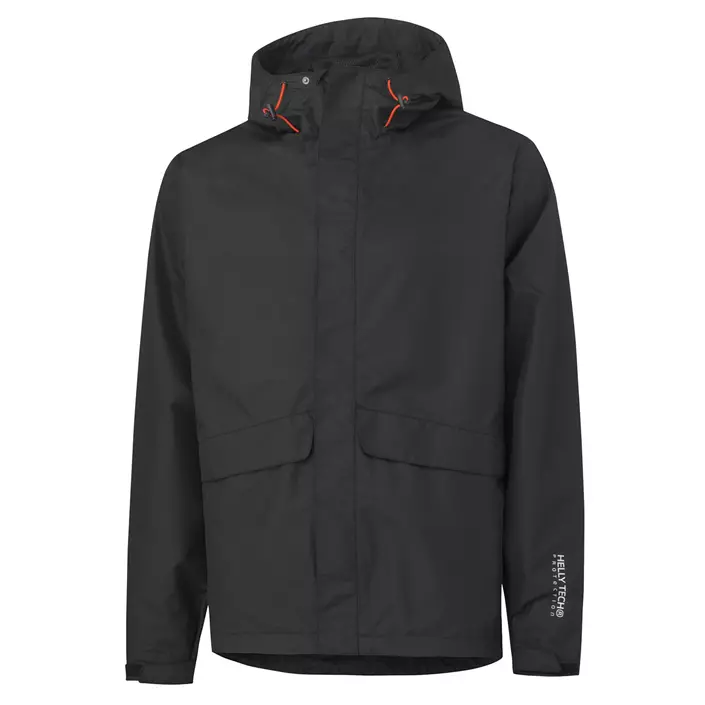 Helly Hansen Manchester rain jacket, Black, large image number 0