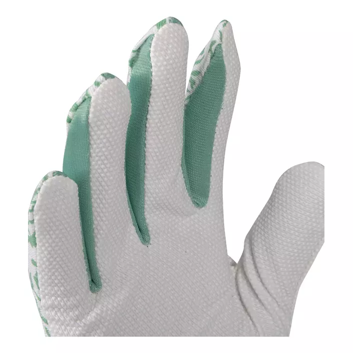 OX-ON Garden Comfort 5304 gardening gloves, White/Green, large image number 2