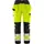 Fristads hantverksbyxa 2671 GPLU dam, Varsel Gul/Svart, Varsel Gul/Svart, swatch