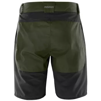 Fristads Outdoor Carbon semistretch shorts, Militärgrön/Svart