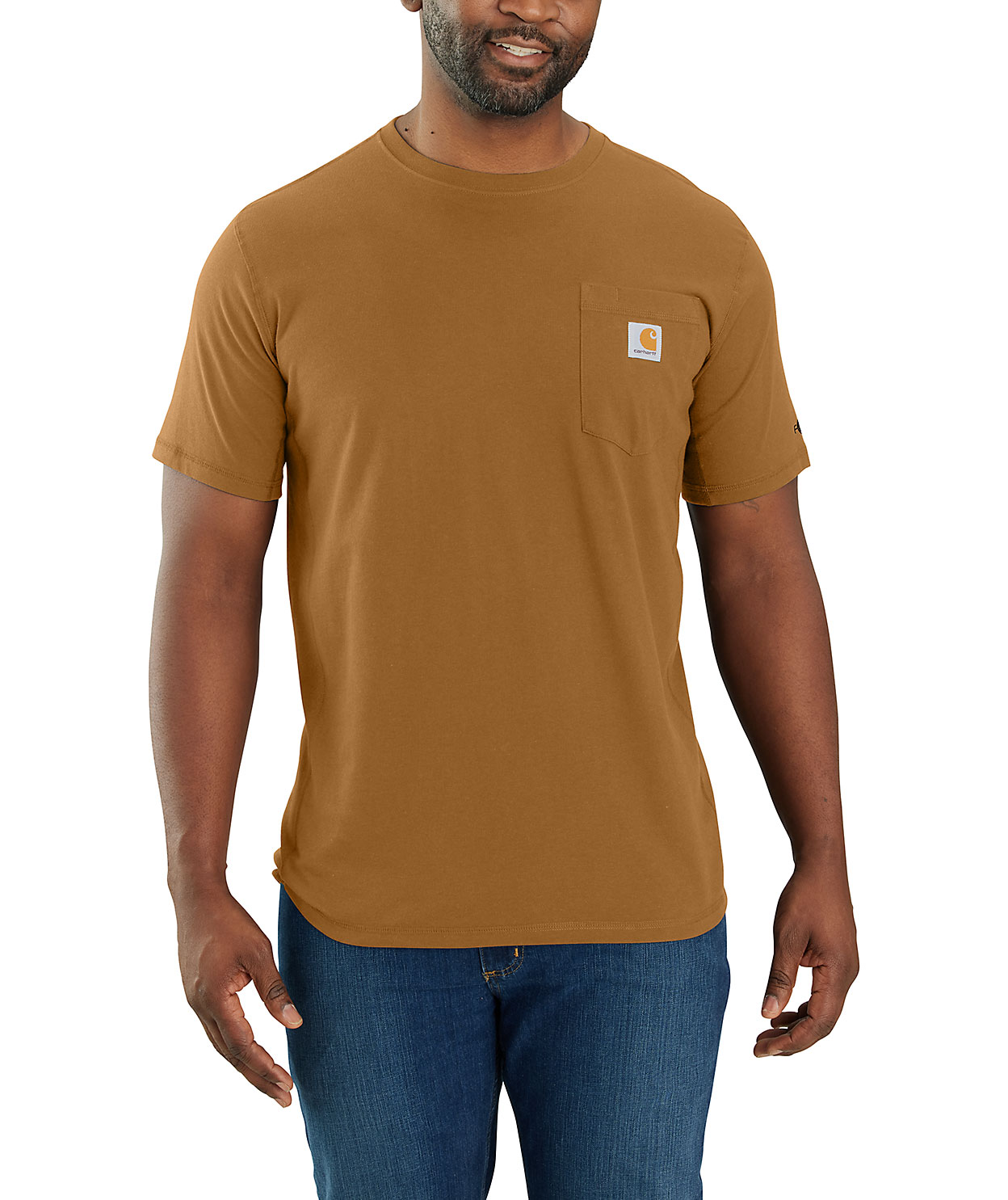 Carhartt Force T-shirt, Carhartt Brown