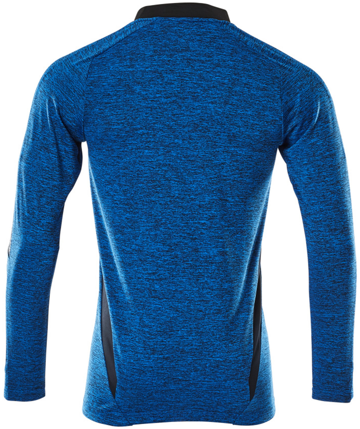 Mascot Accelerate Coolmax long-sleeved polo shirt, Azure Blue/Dark Navy