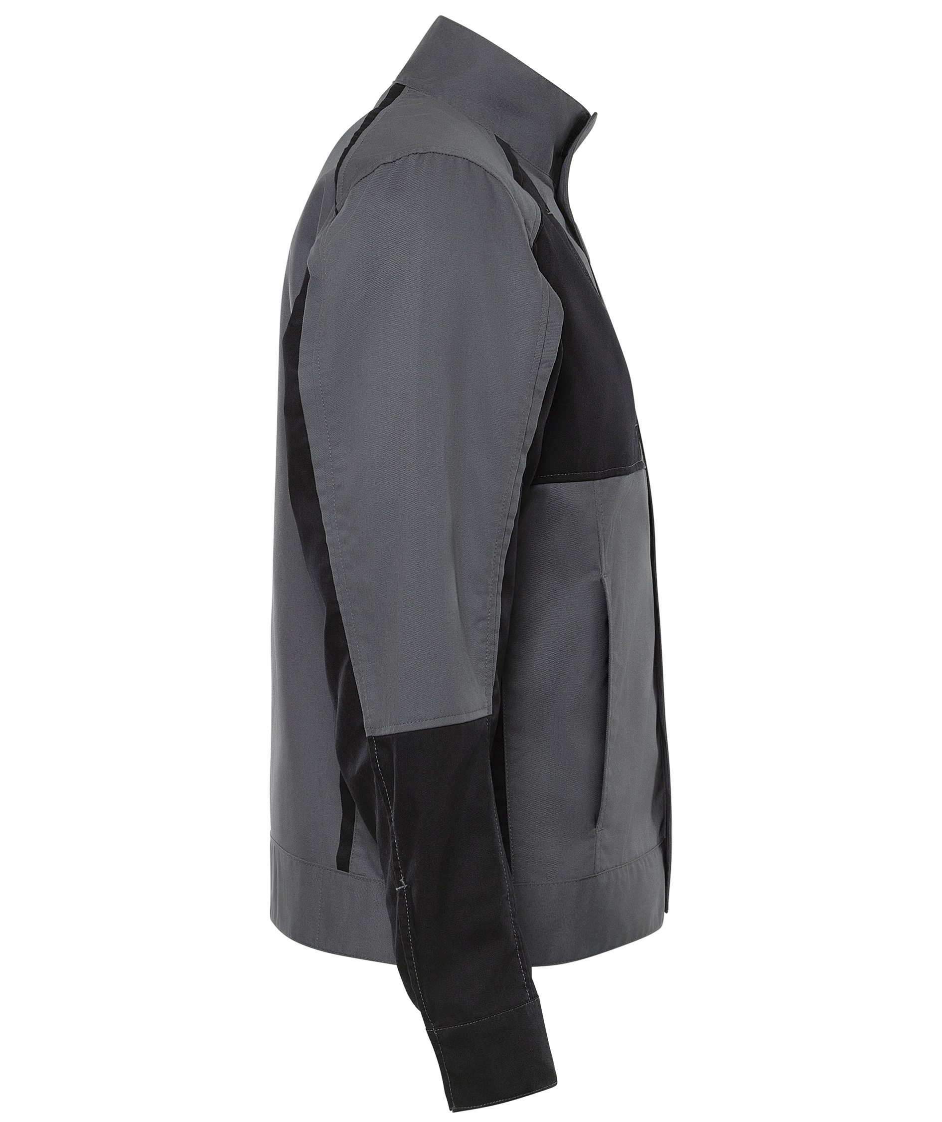 Fristads Green arbetsjacka 4930 GWM, Gr&aring;/Svart, large image number 3