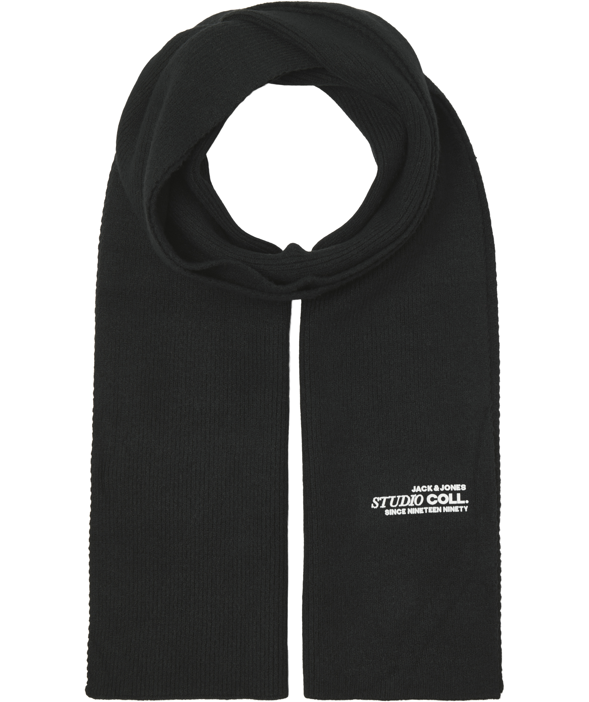 Jack & Jones JACCOLL sjal, Black, Black, swatch