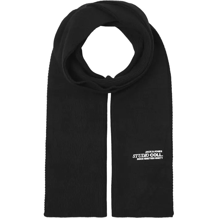Jack & Jones JACCOLL halstørklæde, Black, Black, large image number 0