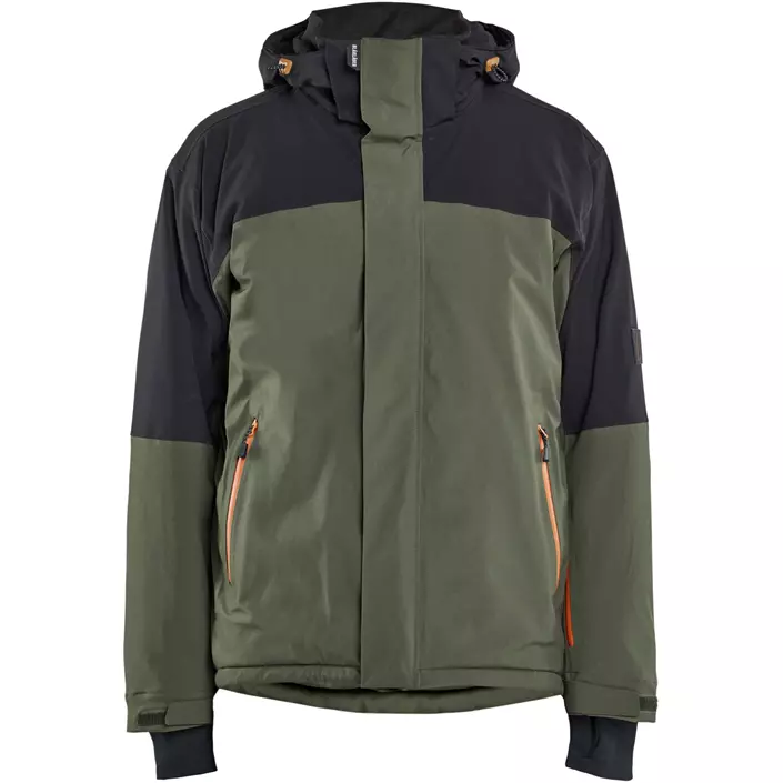 Blåkläder Striker vinterjacka full stretch, Skogsgrön/Rost, large image number 0