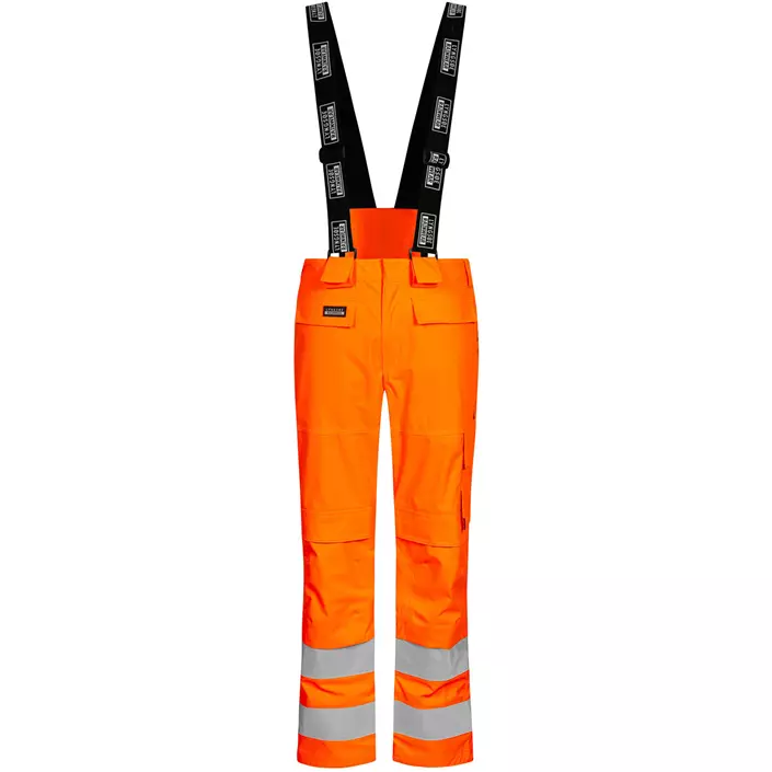 Lyngsøe raint trousers, Hi-vis Orange, large image number 0