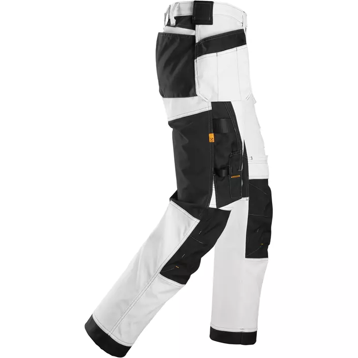 Snickers AllroundWork hantverksbyxa 6251, White/black, large image number 2