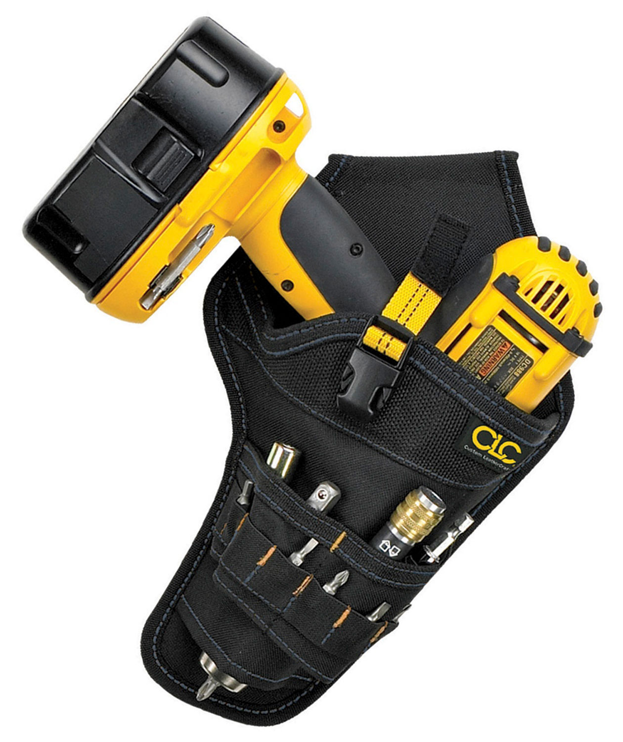 CLC Work Gear 5023 holder til akku-boremaskine, Sort, Sort, large image number 1