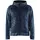 Blåkläder hybrid hoodie with zipper, Dusty blue/Dark Marine, Dusty blue/Dark Marine, swatch
