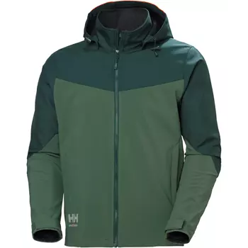 Helly Hansen Oxford softshell jacket, Spruce/Darkest Spruce