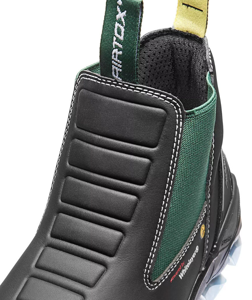 Airtox GLC safety boots S3, Black/Green, large image number 3