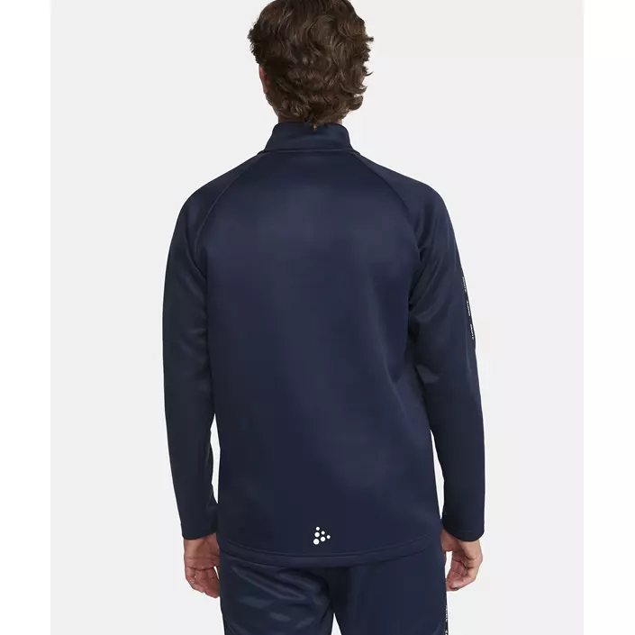 Craft Squad 2.0 halfzip training pullover, Navy, large image number 5