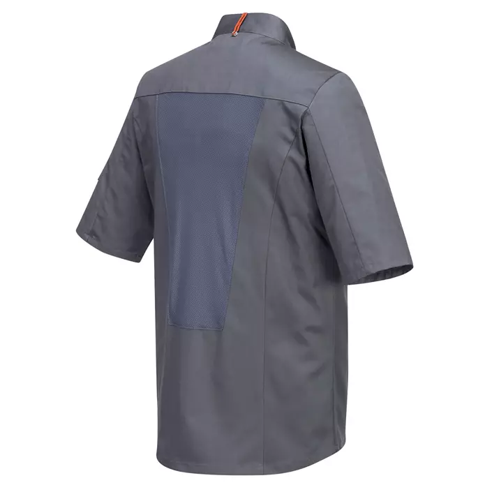 Portwest C738 chefs jacket, Grey, large image number 3