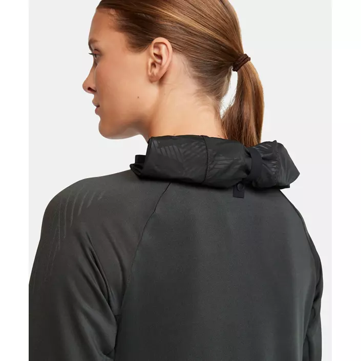 Craft Extend dame hættetrøje med lynlås, Asphalt, large image number 5
