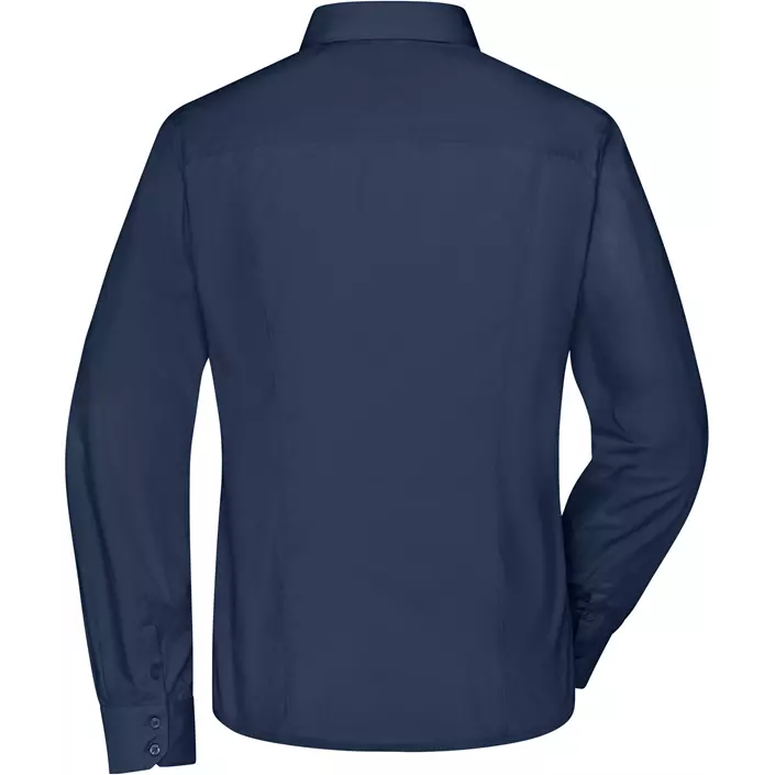 James & Nicholson modern fit Damen Hemd, Navy, large image number 1