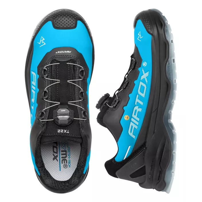 Airtox TX22 safety shoes S3, Blue/Black, large image number 5
