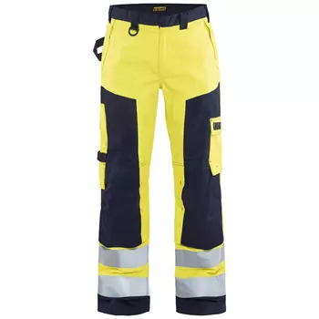 Blåkläder Multinorm arbetsbyxa, Varsel gul/marinblå