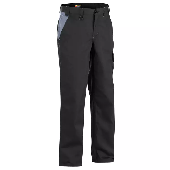 Blåkläder service trousers 1404, Black/Grey, large image number 0