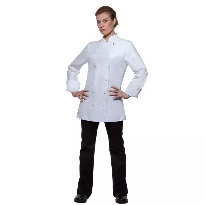 Karlowsky DIAMOND CUT® women's chefs jacket, White, large image number 0